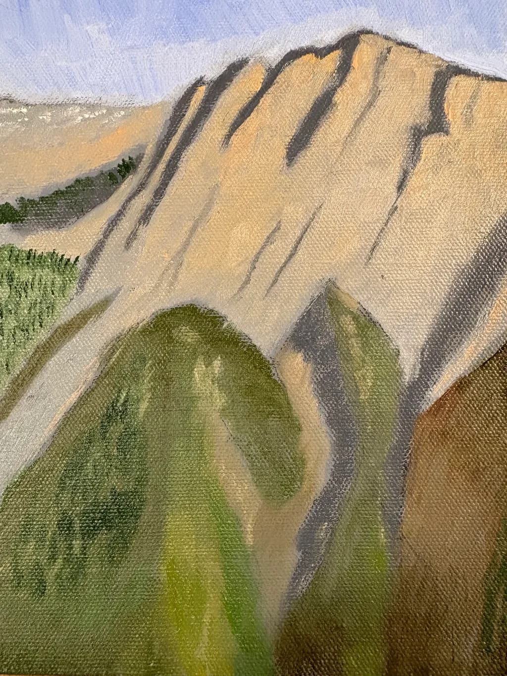 Mountain Ridge Shadows