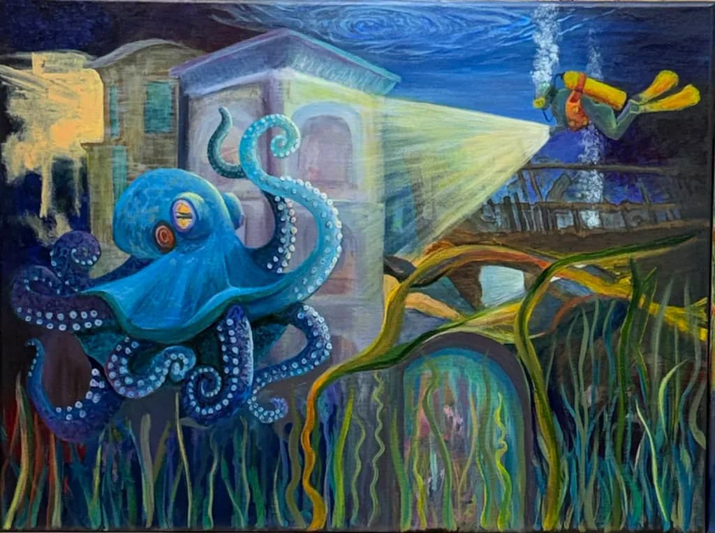 Octopus Underwater Lanterns