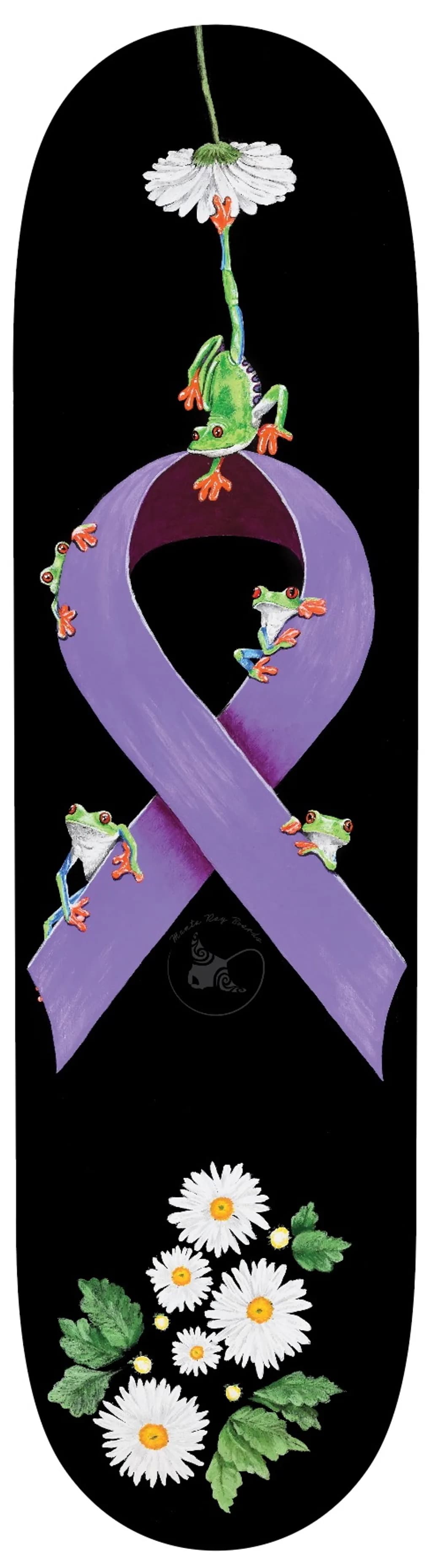 Purple Ribbon Frogs