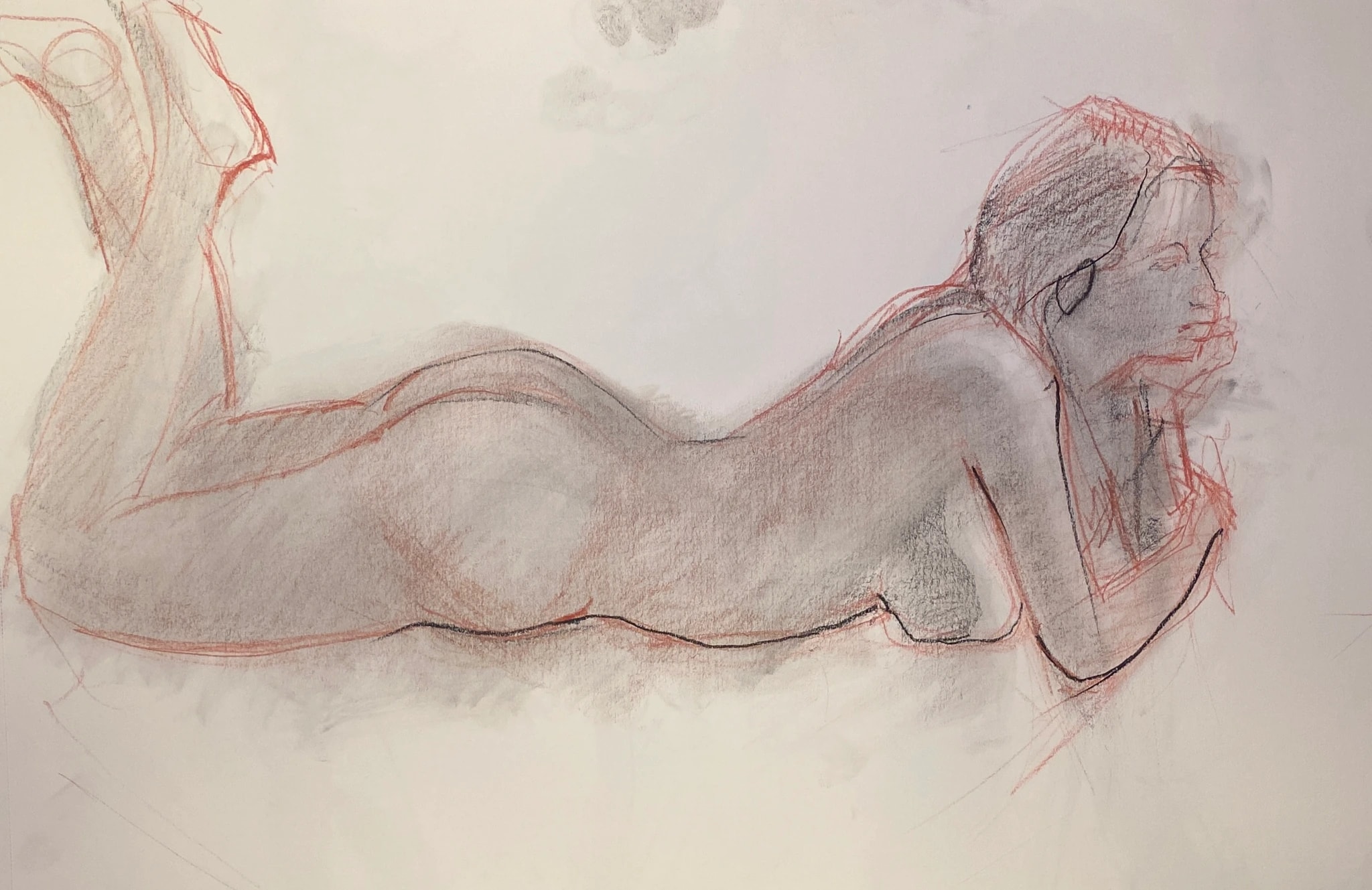 Reclining Figure Study