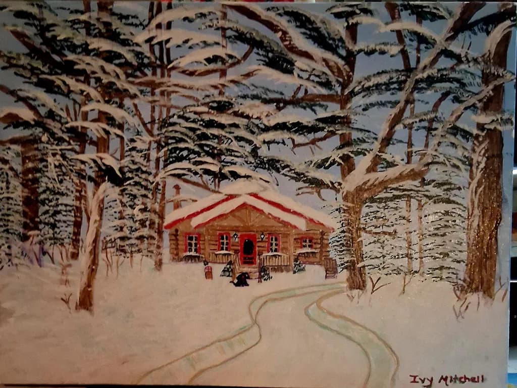 Snowbound Cabin