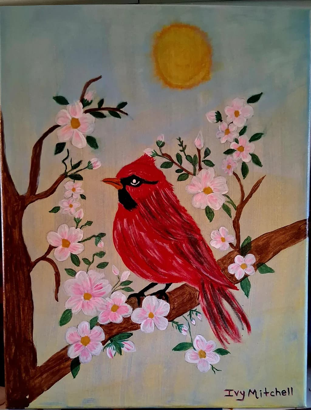 Red Cardinal Blossom