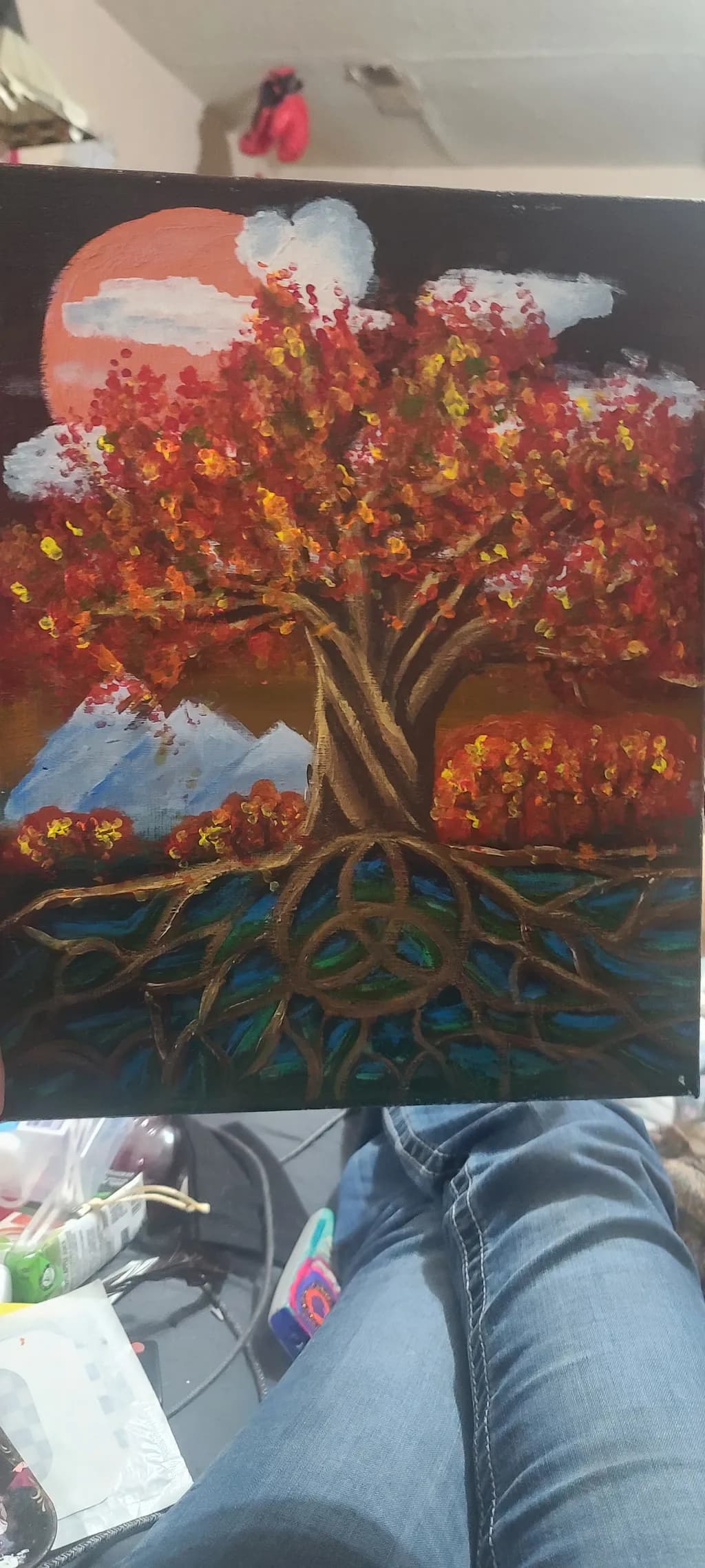 Autumn Triad Tree