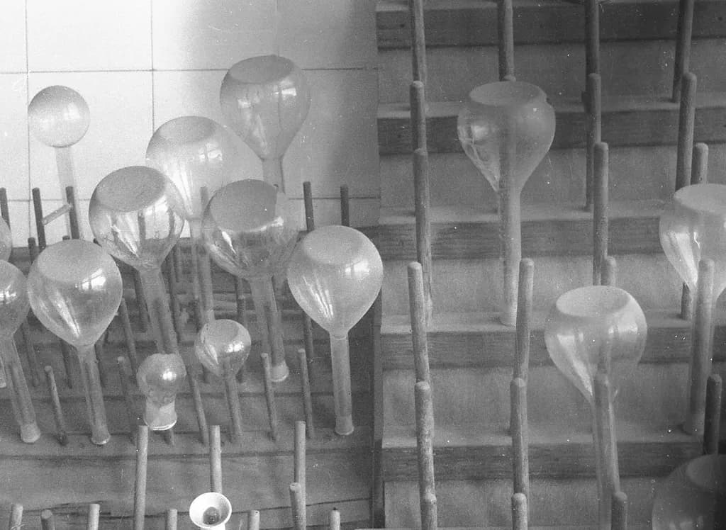 Laboratory Glassware Array