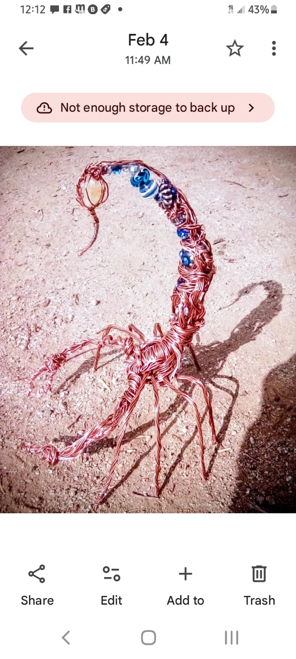 Wired Scorpion