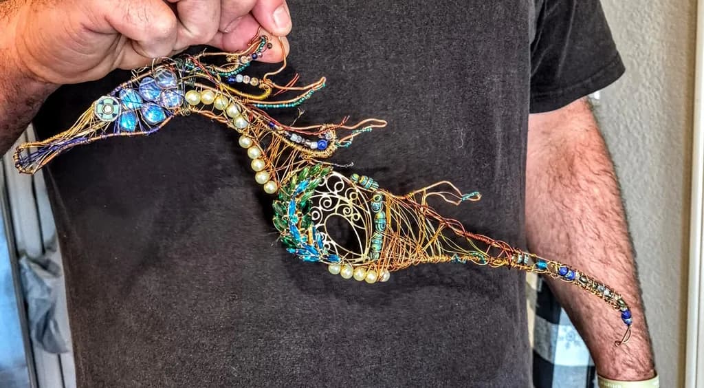 Bejeweled Seahorse