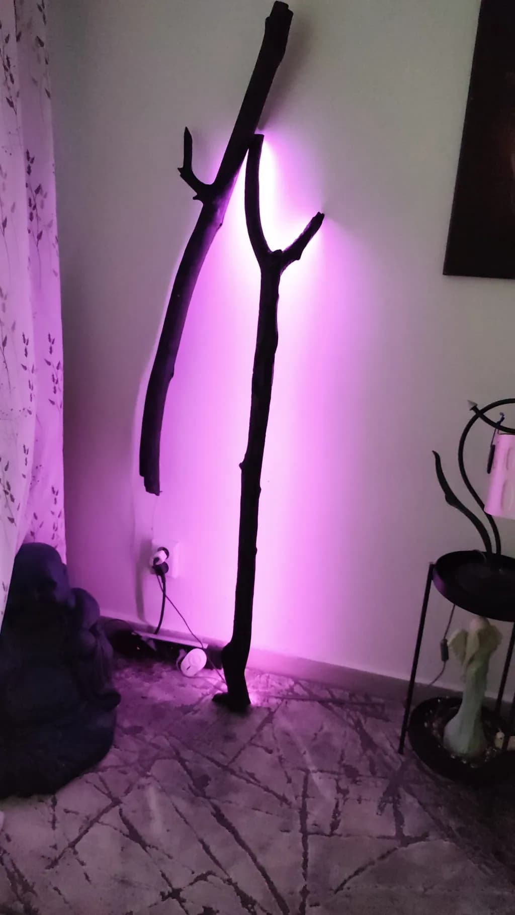 Purple Glow Branch