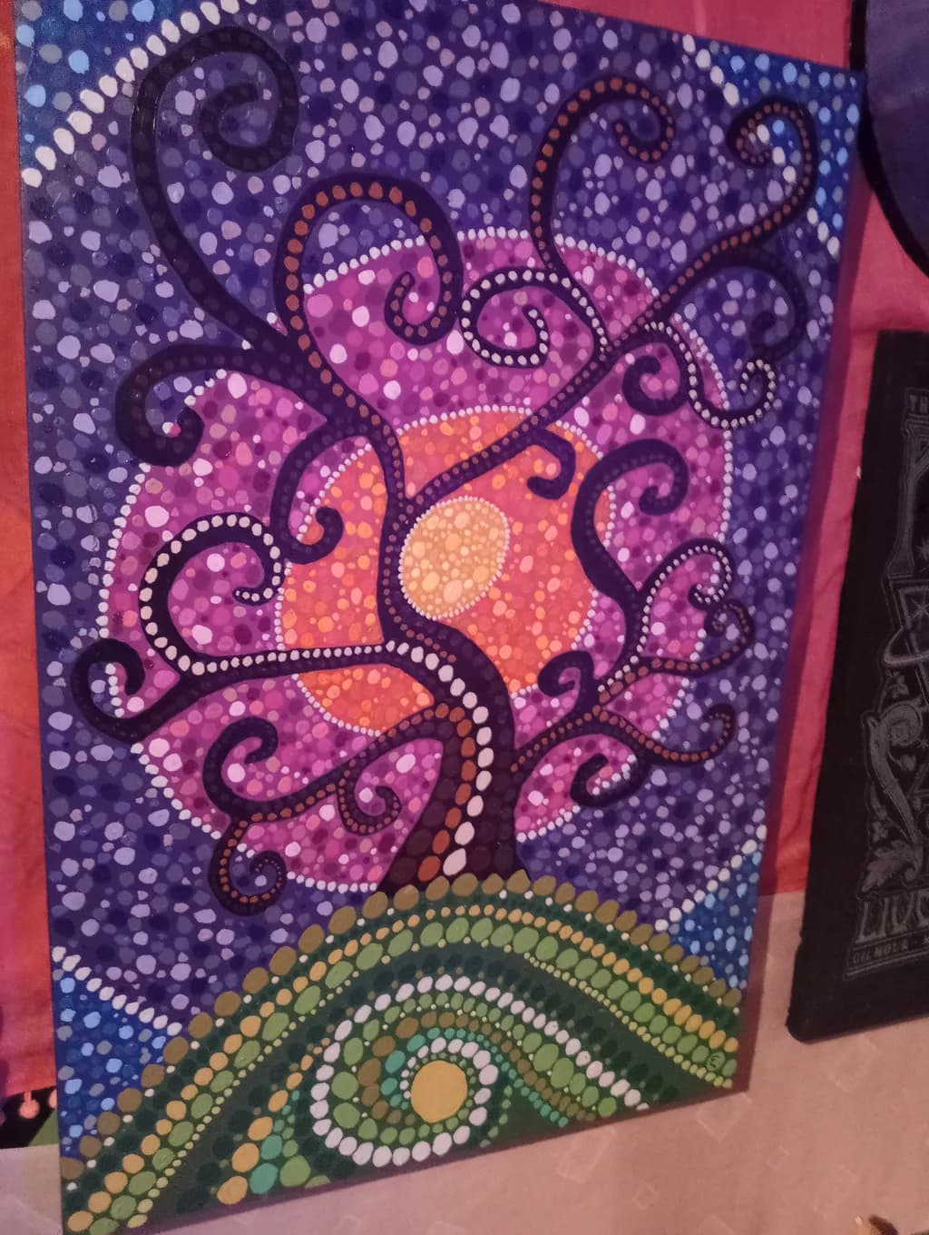 Spiral Tree Sunset