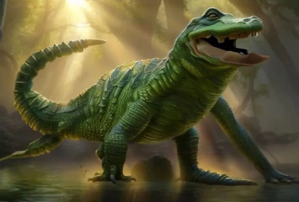 Sunlit Crocodile Stance