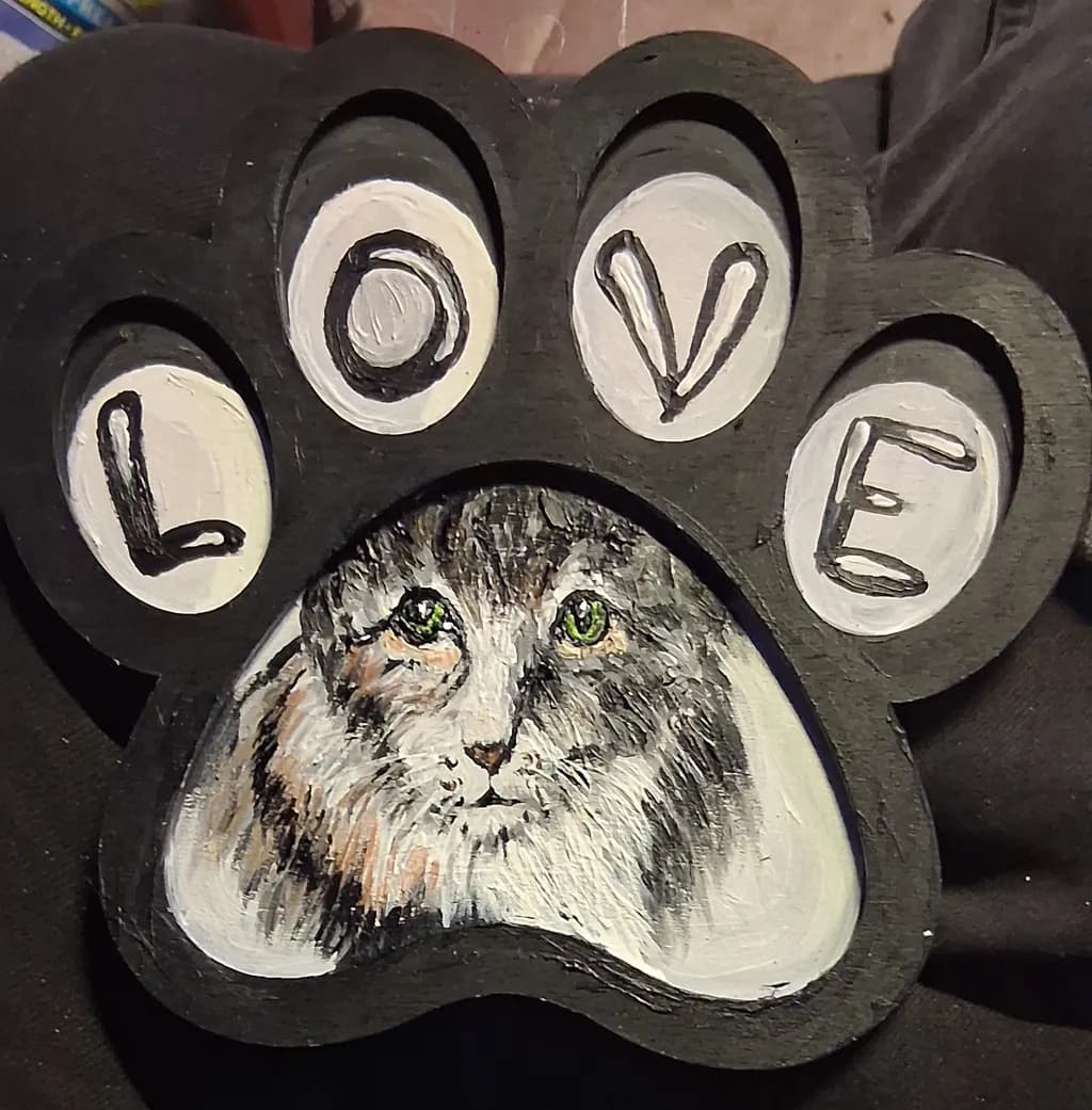 Love Paw Portrait