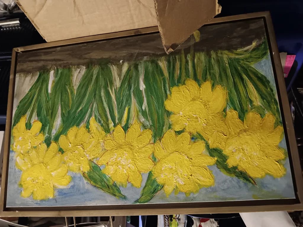 Hanging Sunflowers