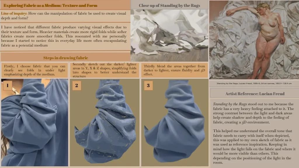 Fabric Fold Study