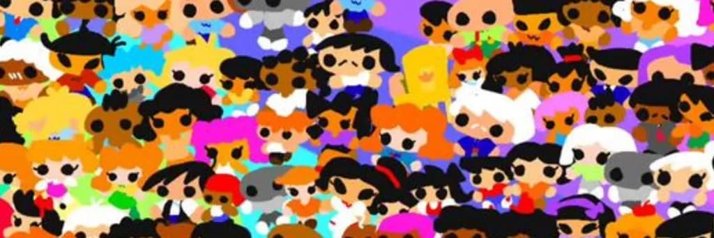 Colorful Crowd