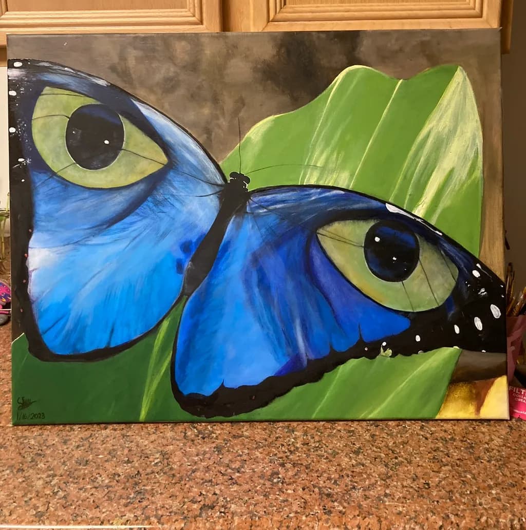 Eyes of the Morpho