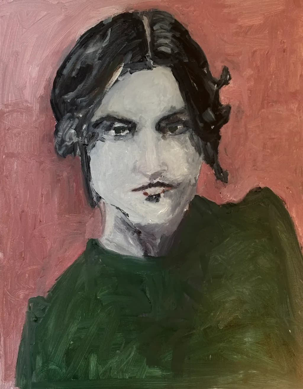 Moody Figure Portrait