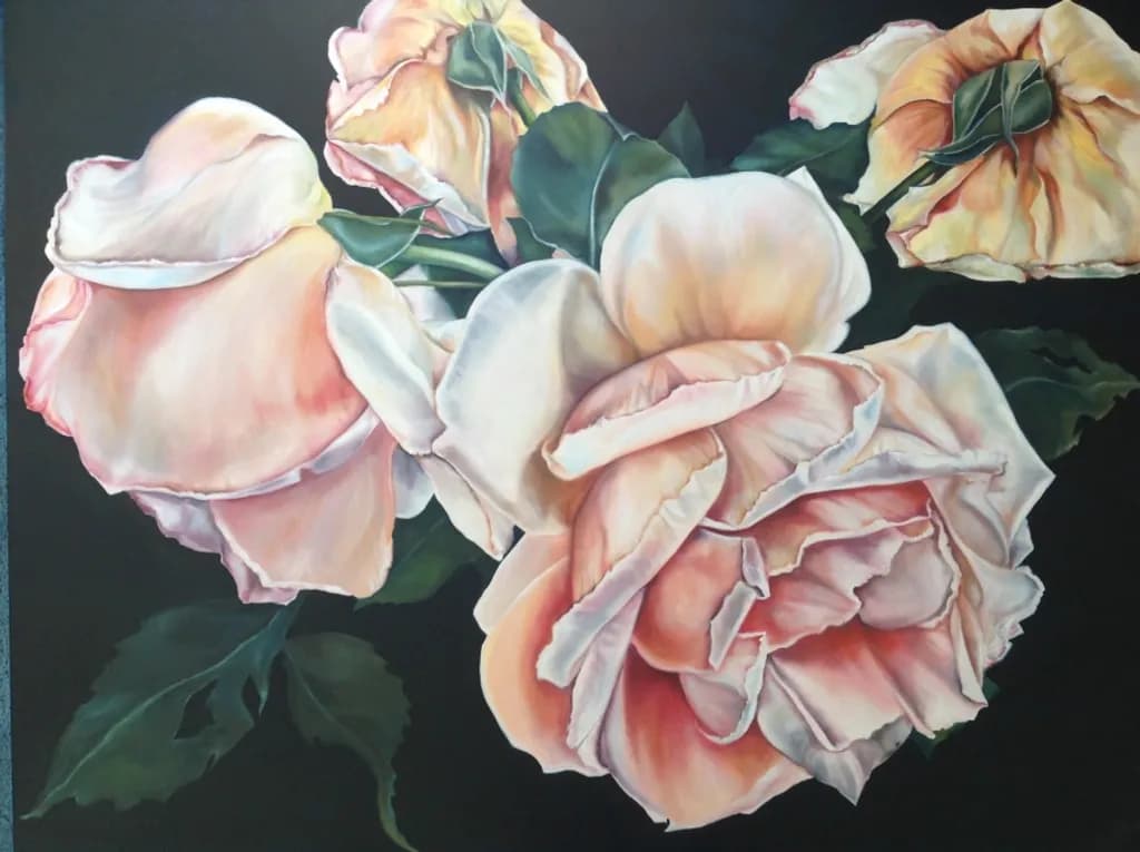 Blushing Roses