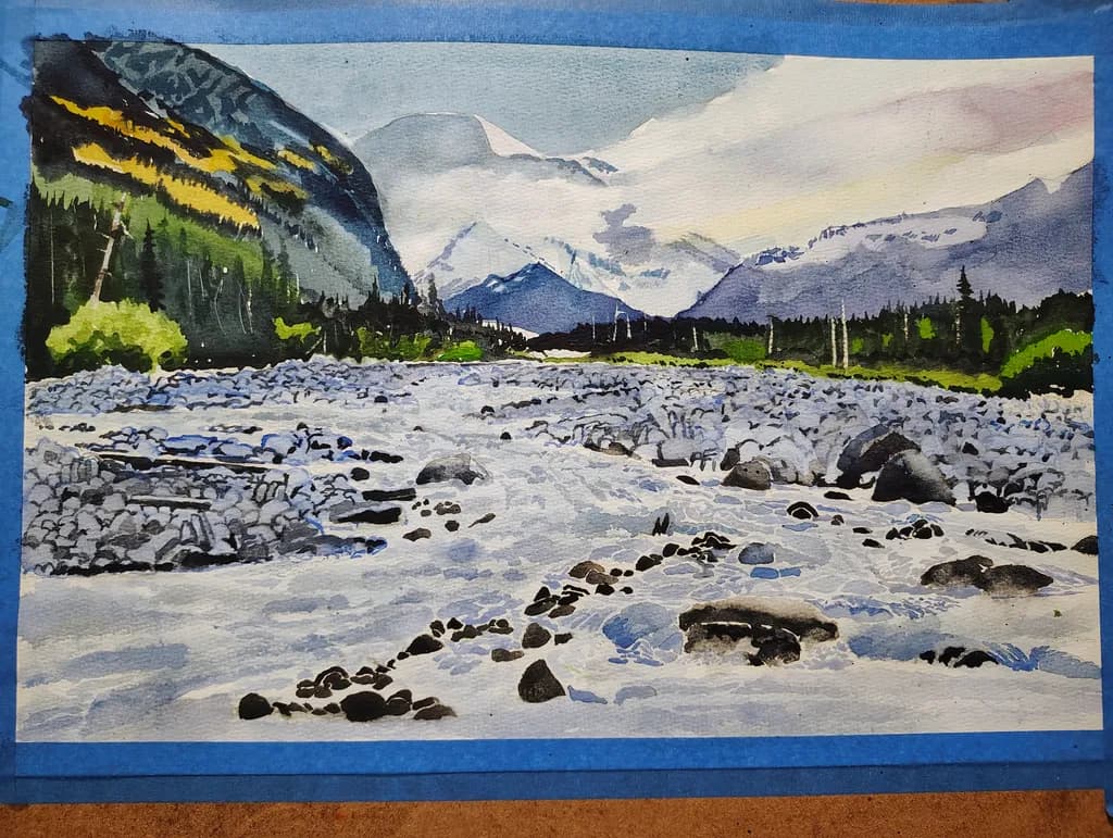 Mountain Stream Flow