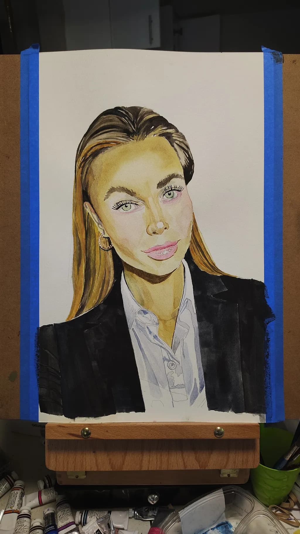 Realistic Female Portrait