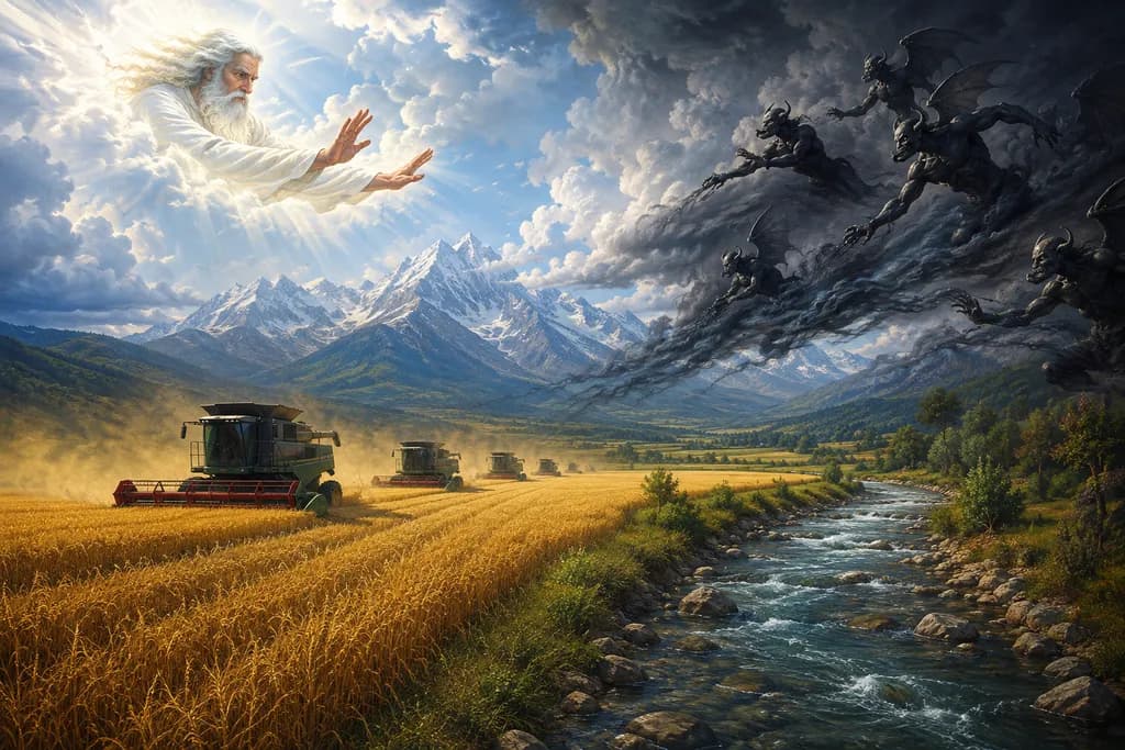 Mountain Field Harvest