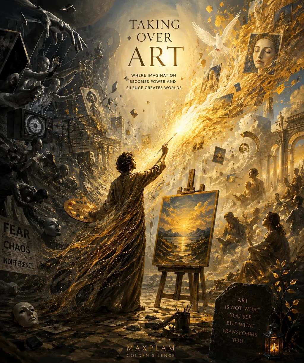 Golden Silence Art