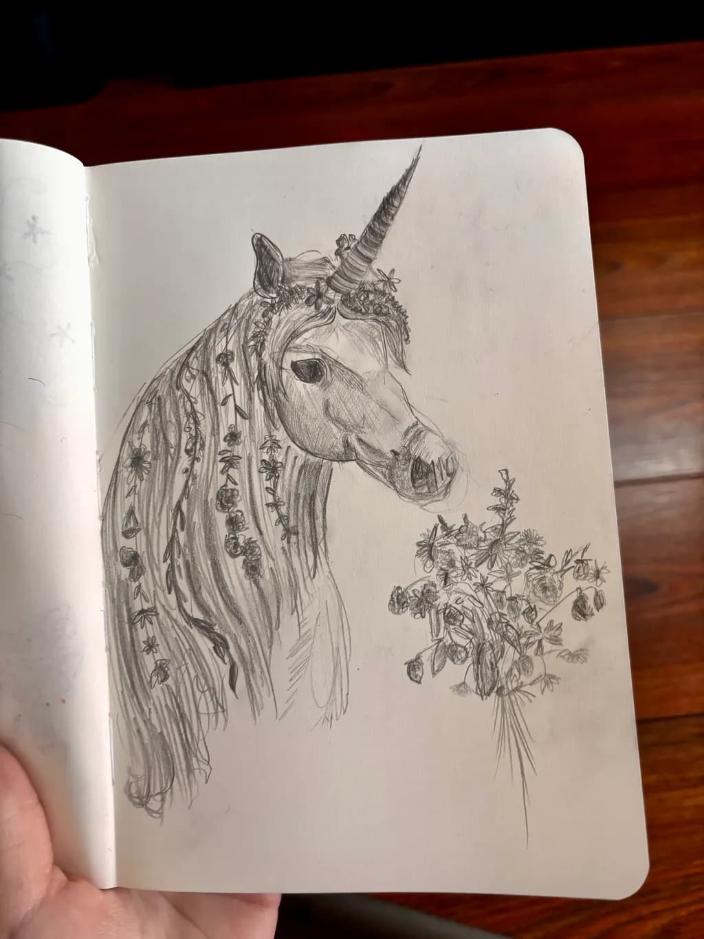 Floral Unicorn