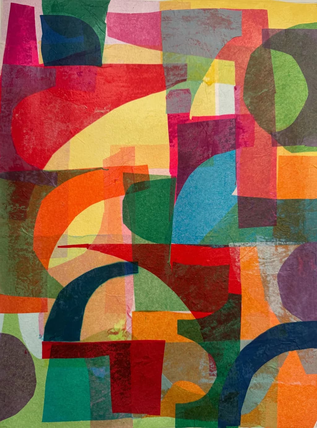 Colorful Collage Harmony