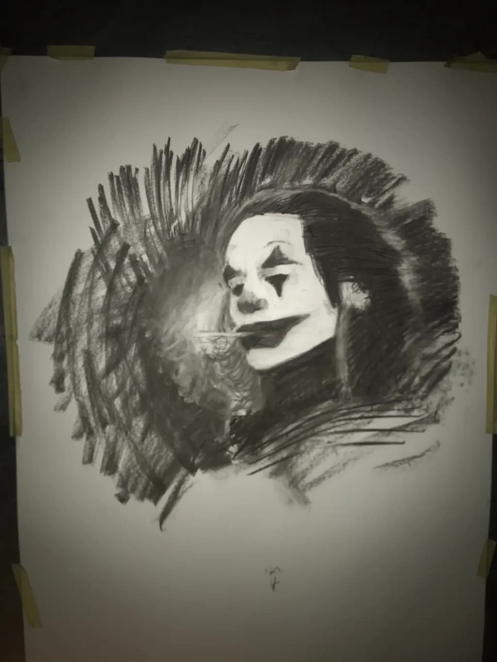Smoky Joker Portrait