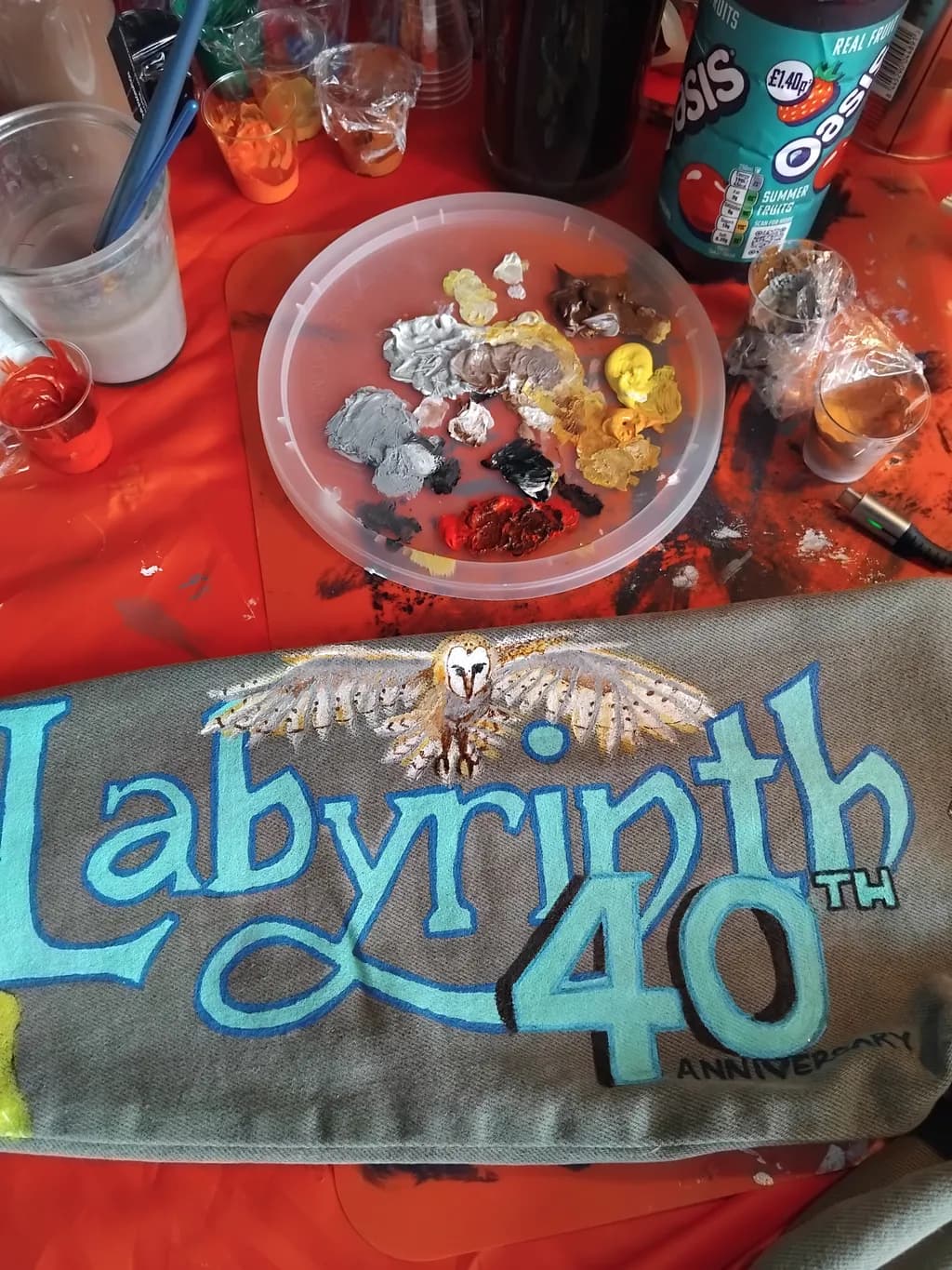 Labyrinth 40th Anniversary Patch