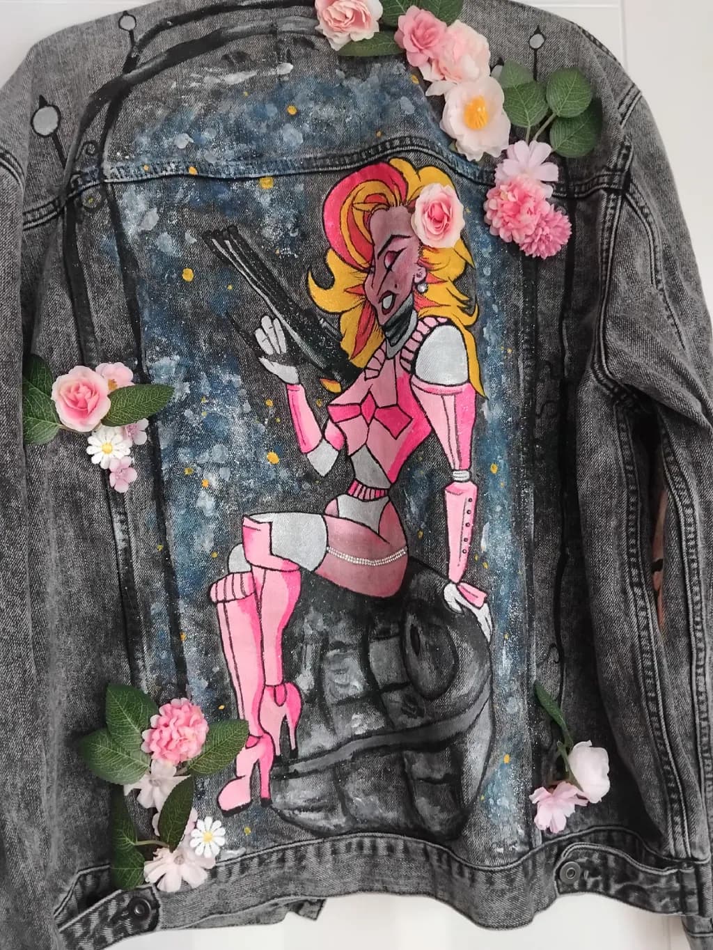 Cosmic Pink Sentinel