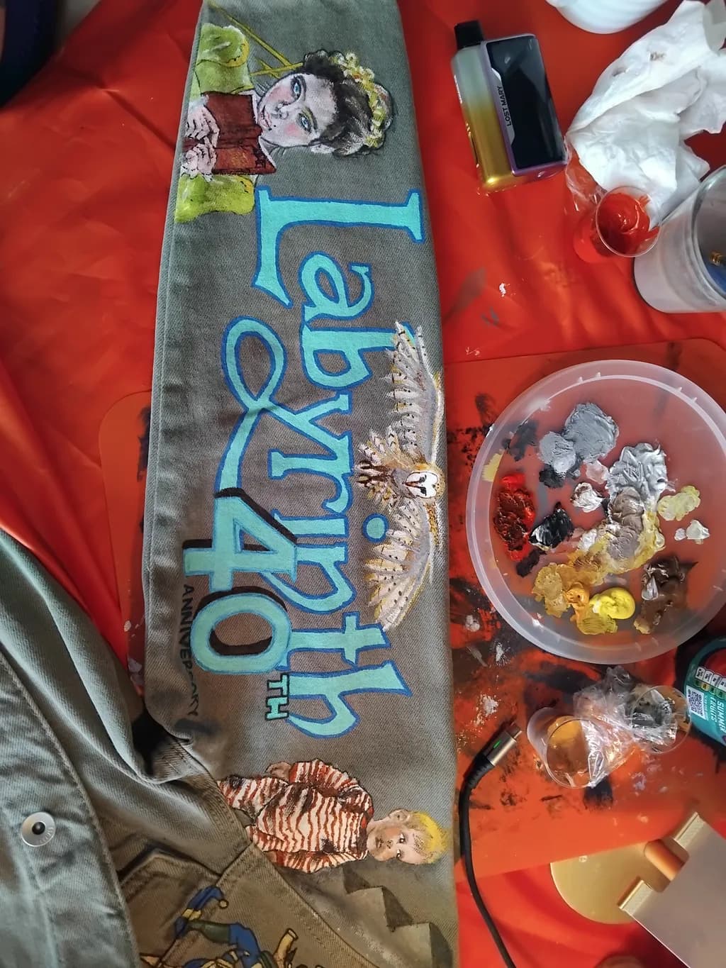 Labyrinth 40th Canvas