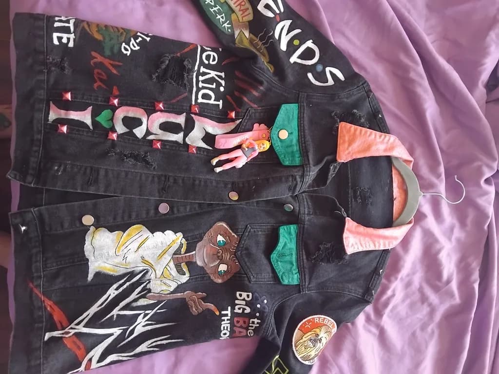 Pop Culture Patchwork Jacket