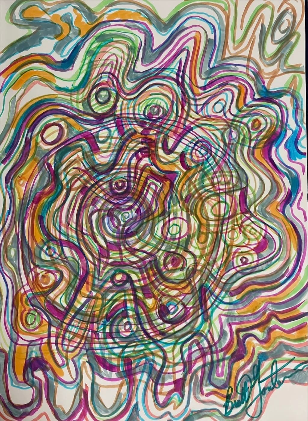 Colorful Swirl Patterns
