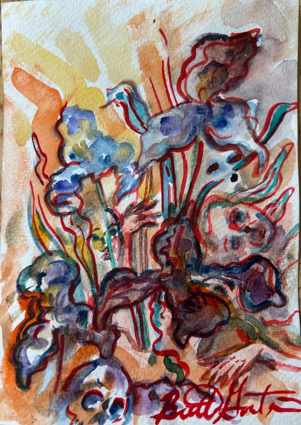 Abstract Floral Rhapsody
