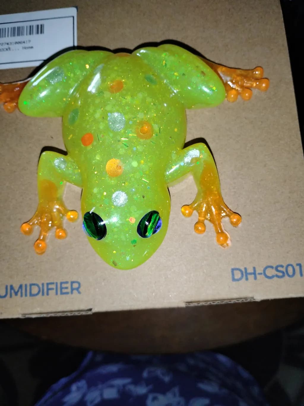 Glowing Speckled Frog