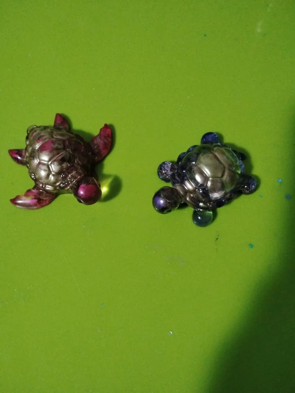 Metallic Turtles Duo