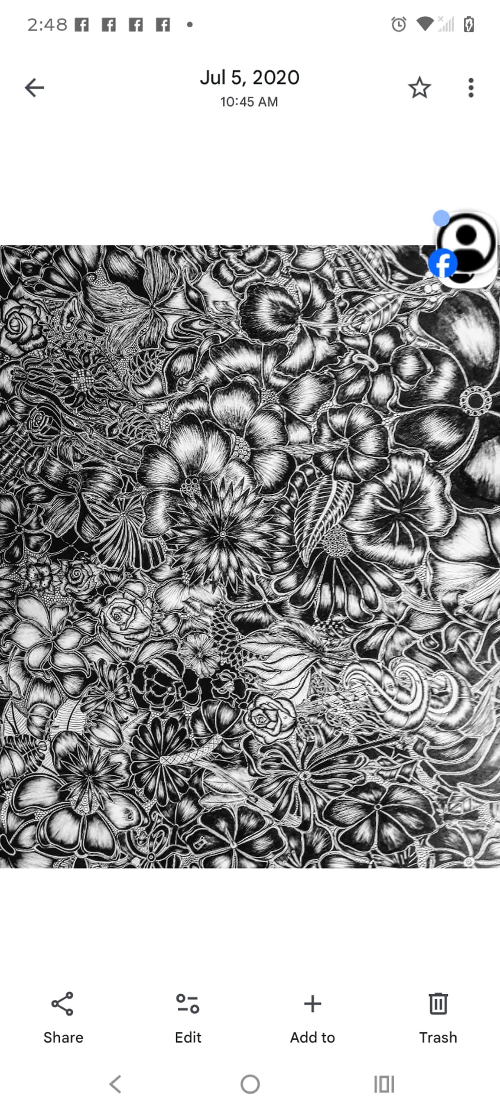 Floral Tangle
