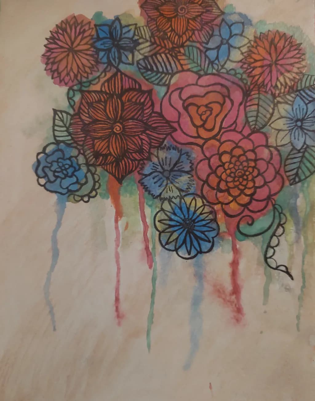 Dripping Blooms