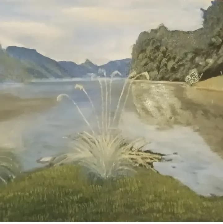 Mountain Lake Grasses