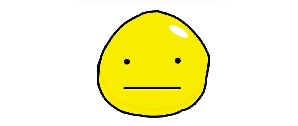 Yellow Blob Face