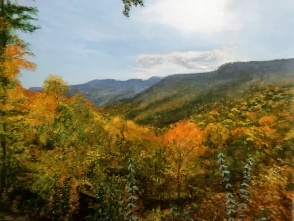 Autumn Forest Mountains