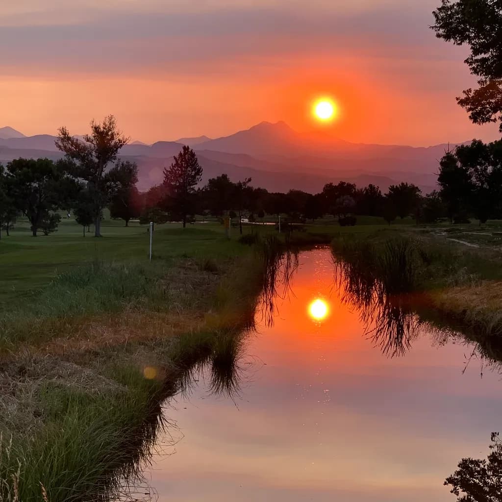 Twin Suns Reflection