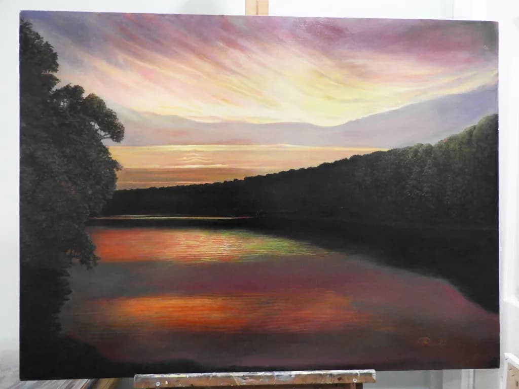 Lake Avalon Sunset