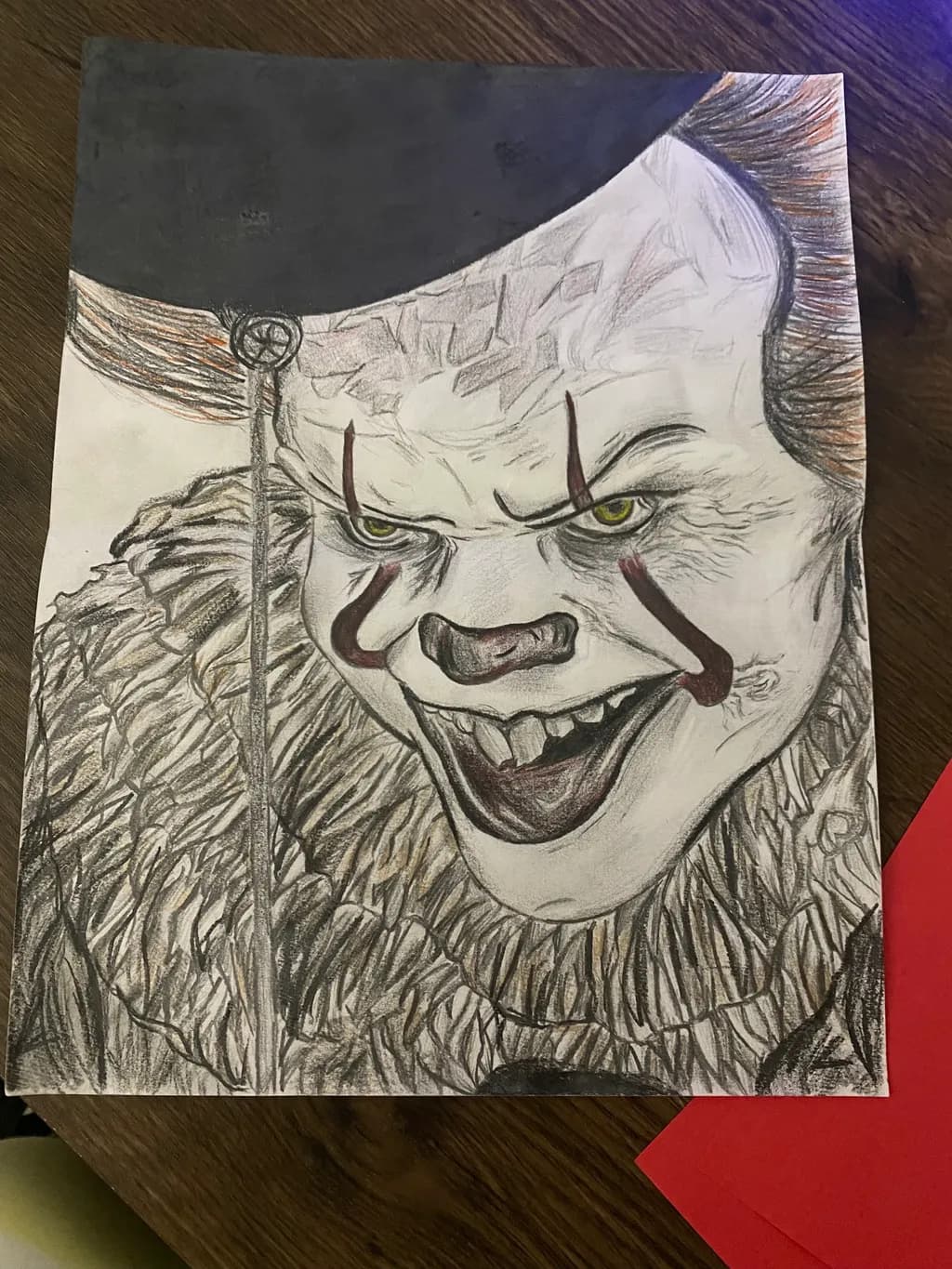 Sinister Clown Portrait