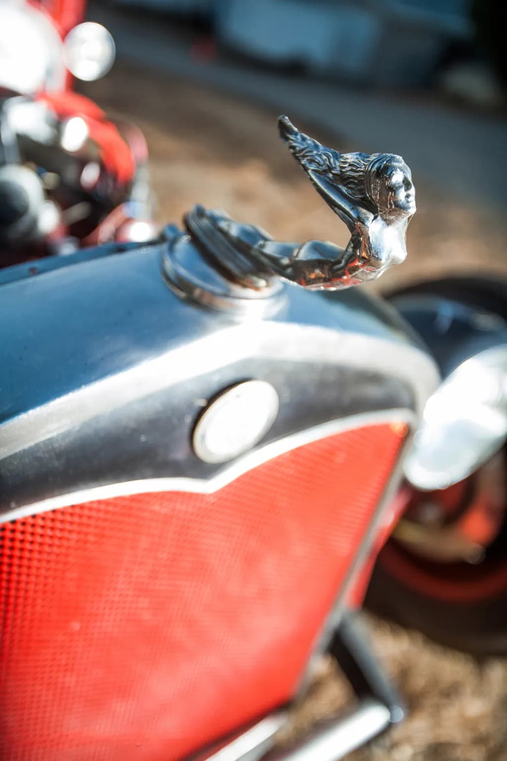 Flying Goddess Hood Ornament