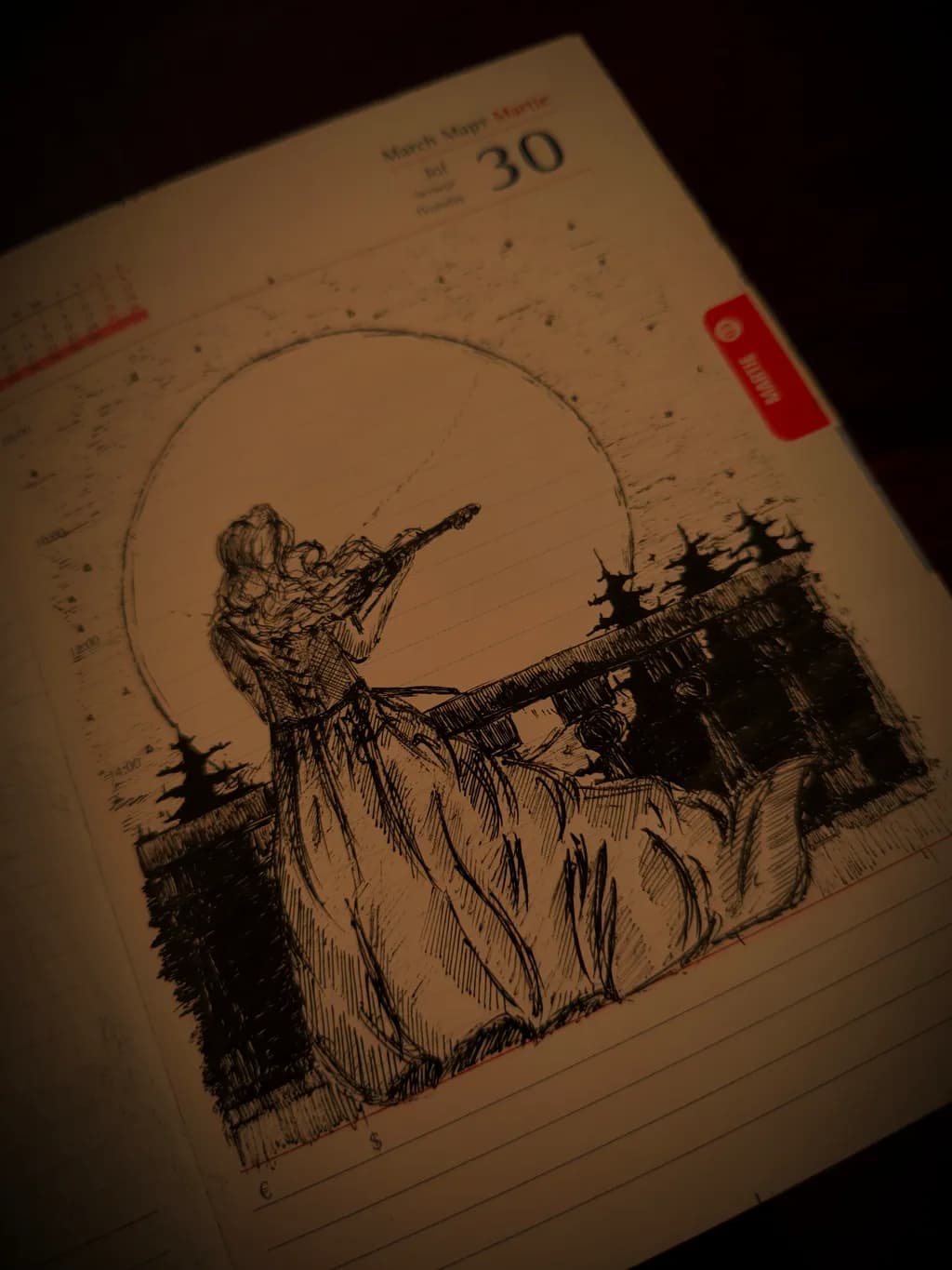 Moonlight Violinist