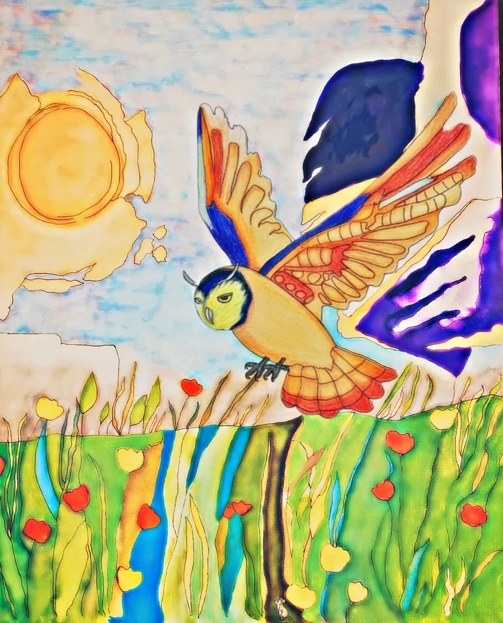 Sunlit Flight