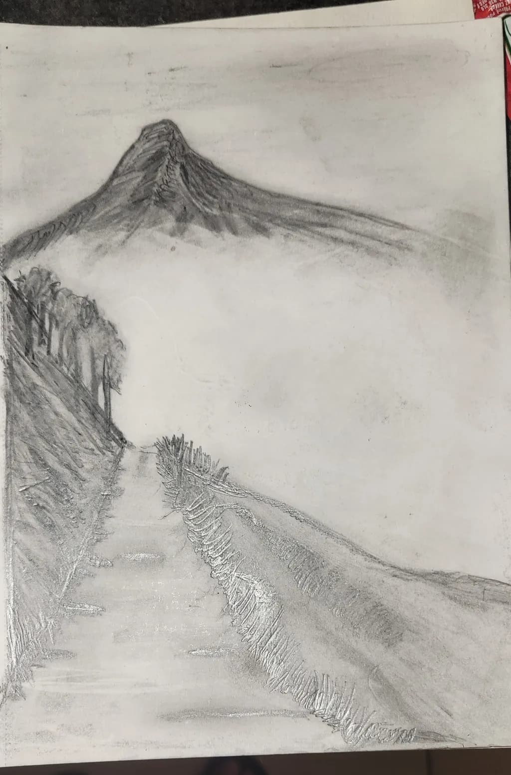 Misty Mountain Path