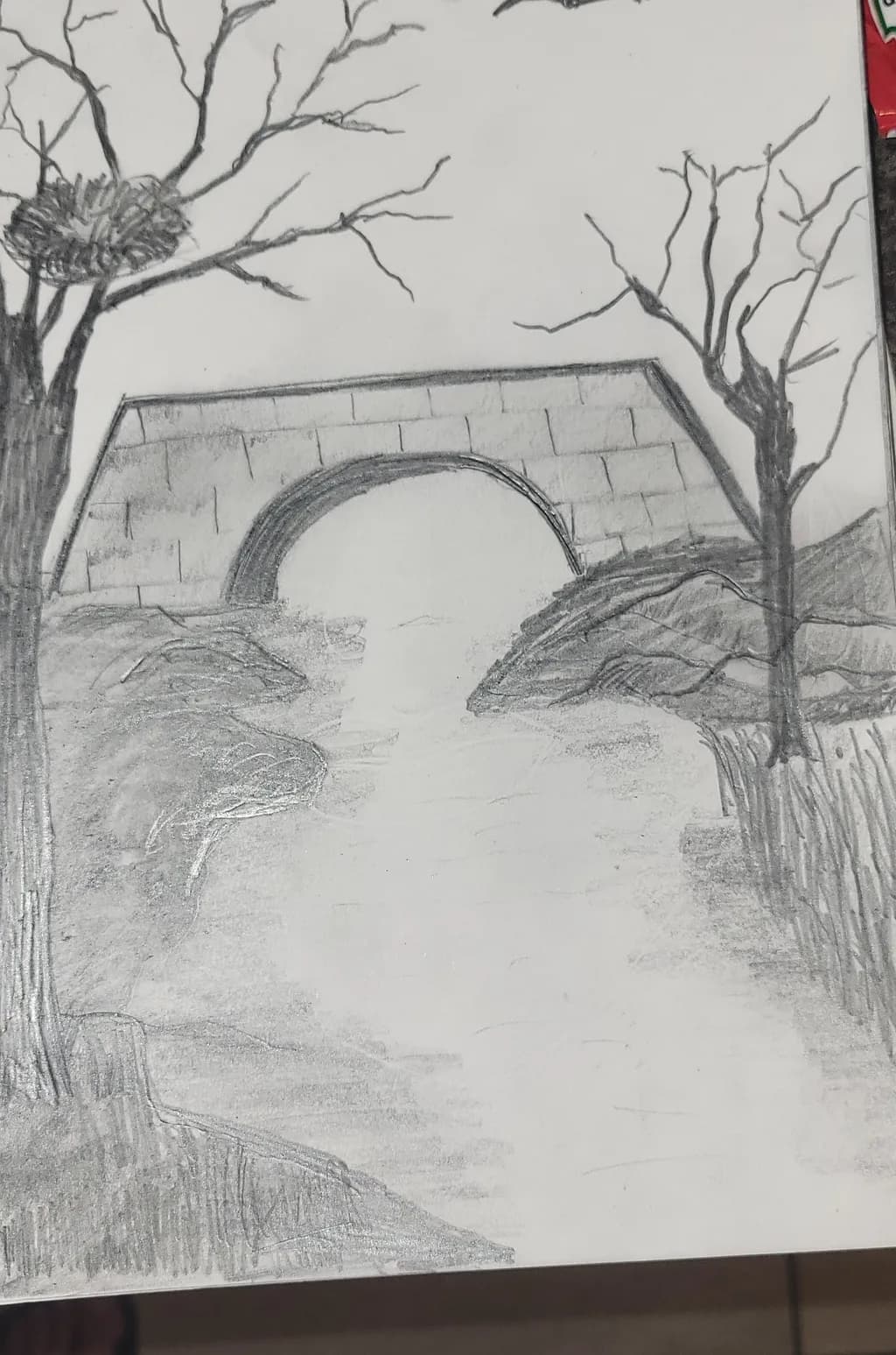 Stone Archway Reflection