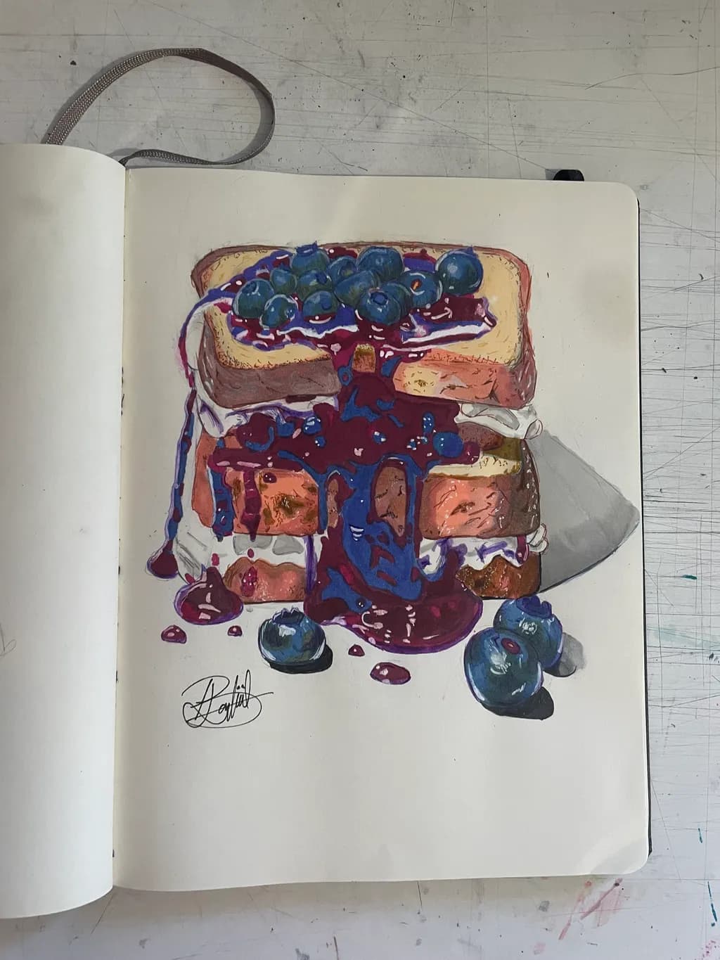 Blueberry Stack