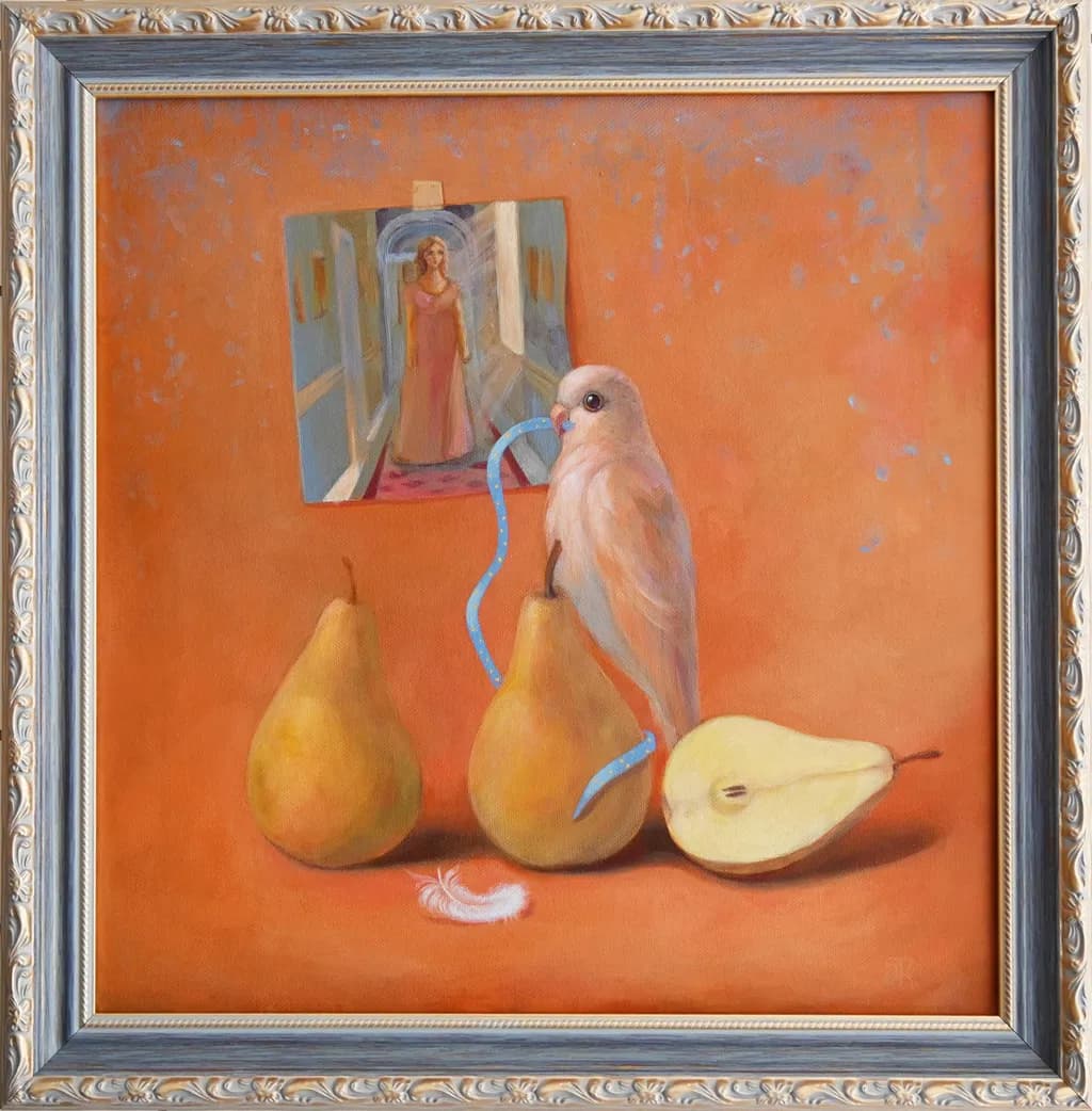 Emma with Pears and Bird